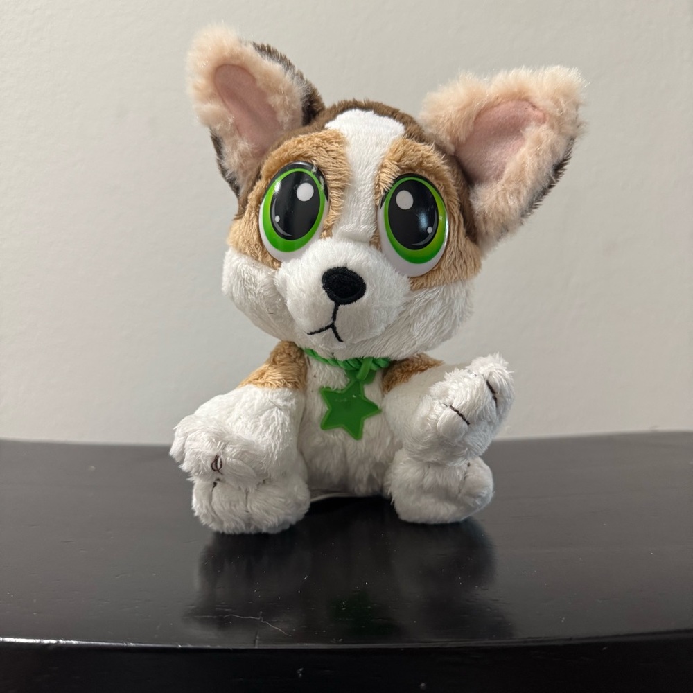 Little Tikes Plush Puppy with Big Green Eyes